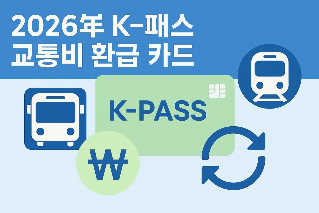 K패스 모두의 카드 2026 교통비 환급 혜택 안내