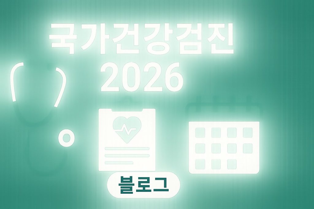 2026 국가건강검진 대상자 확인 방법