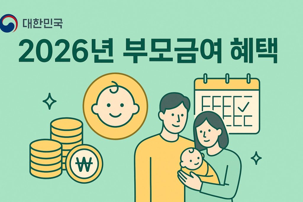 2026 육아휴직 급여 총정리