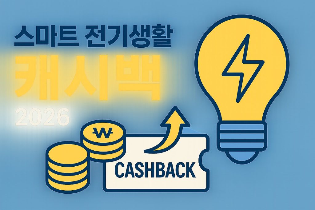 2026 슬기로운 전기생활 전기요금 캐시백 정책 안내