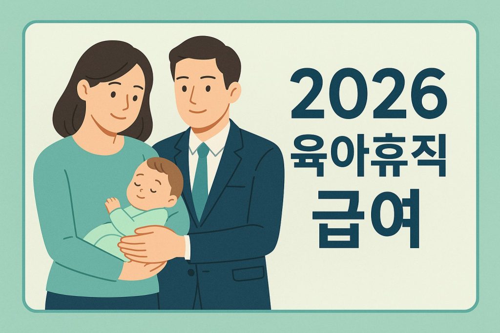2026 육아휴직 급여 개편 상한액 250만원 사후지급금 폐지