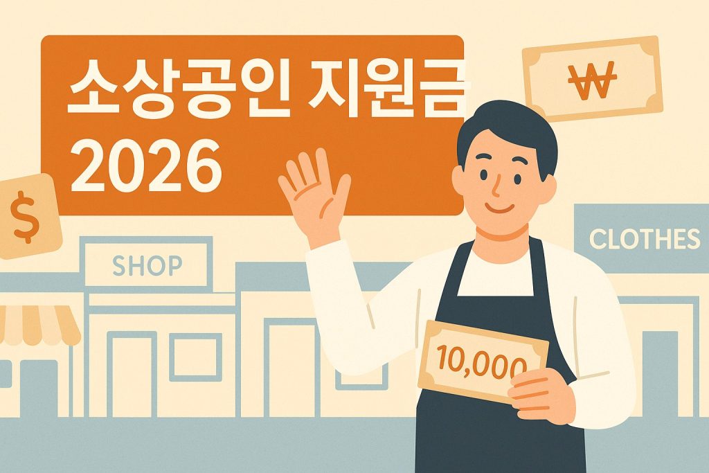 2026 하반기 소상공인 지원금 신청 방법